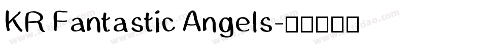 KR Fantastic Angels字体转换